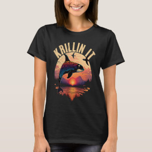 T-shirt Baleines Regarde Dauphin Pottwhal  Dire Orque Bale