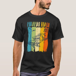 T-shirt Baleines Retro Miramar Beach Floride Thème Famille