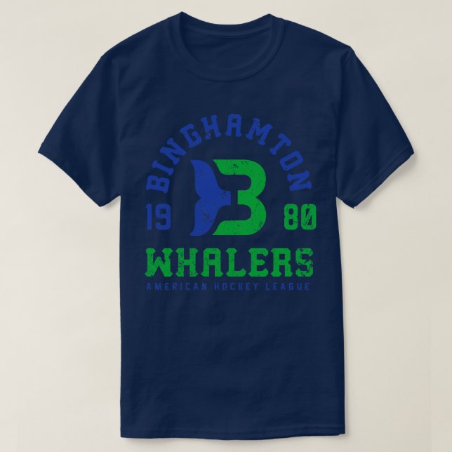 T-shirt Baleiniers de Binghamton (Design devant)