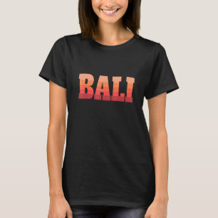 T-shirt Bali Beach Tropical Summer Getaway Island Vacances