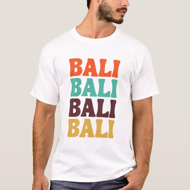 T-shirt Bali, Indonésie (Devant)