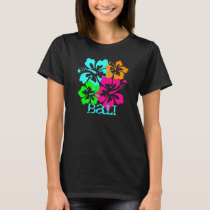 T-shirt Bali Island Beach Hibiscus Tropical Travel Surf Oc