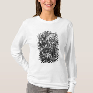 T-shirt Baliol faisant l'hommage pour la couronne de