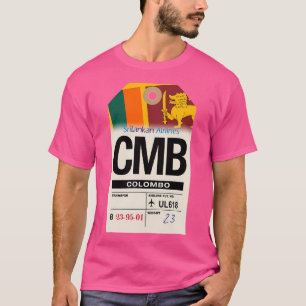 T-shirt Balise de bagage de la compagnie aérienne Sri Lank