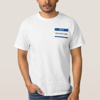 T-shirt Balise de nom