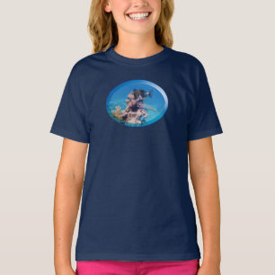T-shirt Baliste près d'un récif corallien - Conception pho