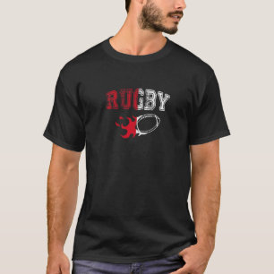 T-shirt Ball Nations Angleterre, soutien au rugby