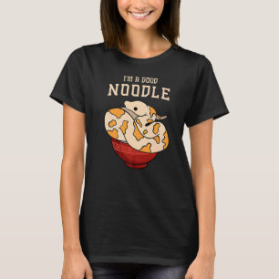 T-shirt Ball Python pour moi je suis une bonne nouille