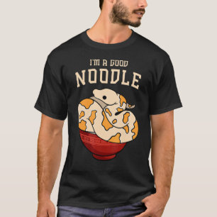 T-shirt Ball Python pour moi je suis une bonne nouille