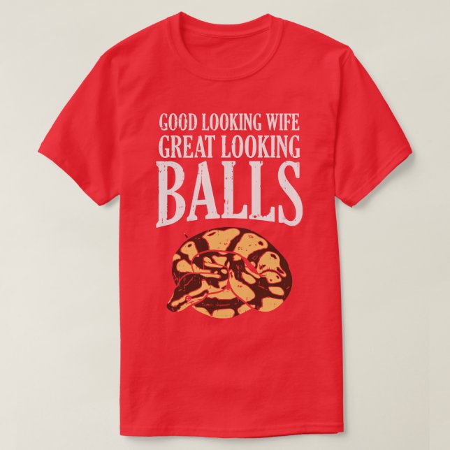 T-shirt Ball Pythons (Design devant)