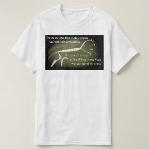 T-shirt Ballade de la citation de Chesterton de cheval