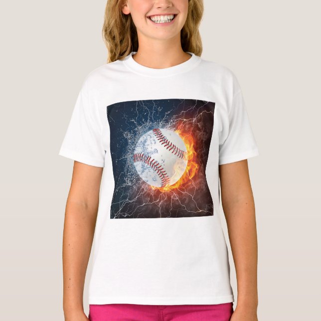 T-shirt Balle de baseball (Devant)