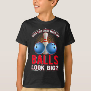 T-shirt Balle de Bowling Sarcastique Humour adulte