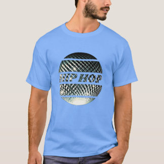 T-shirt Balle de disco hip hop en garçon argent platine