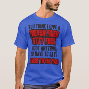 T-shirt Balle de Doom Patrol Français Fry jurer