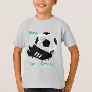 T-shirt Balle de football et nettoyage