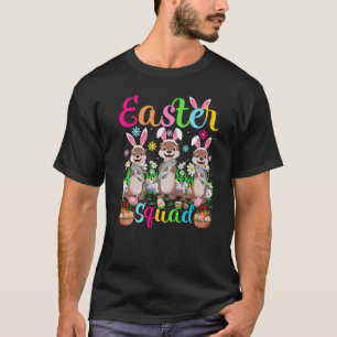 T-shirt Balle de mer Bunny Ear Easter Squad Sea Otter Happ