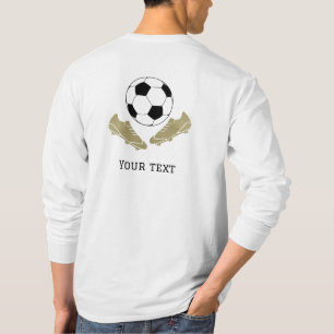 T-shirt Balle de nettoyage de soccer moderne