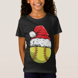 T-Shirt Balle de Noël Balle de Noël Chapeau de Noël