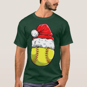 T-shirt Balle de Noël Balle de Noël Noël Chapeau Noël Fill
