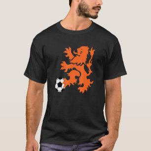 T-shirt Balle de soccer Rampant Lion Pays-Bas