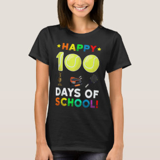 T-shirt Balle de tennis Sport J'ai botté 100 jours d'école