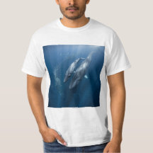 Ballenas azules enamoradas