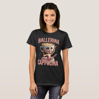 T-shirt Ballerina Cappuccina - Mème de Brainrot Italien