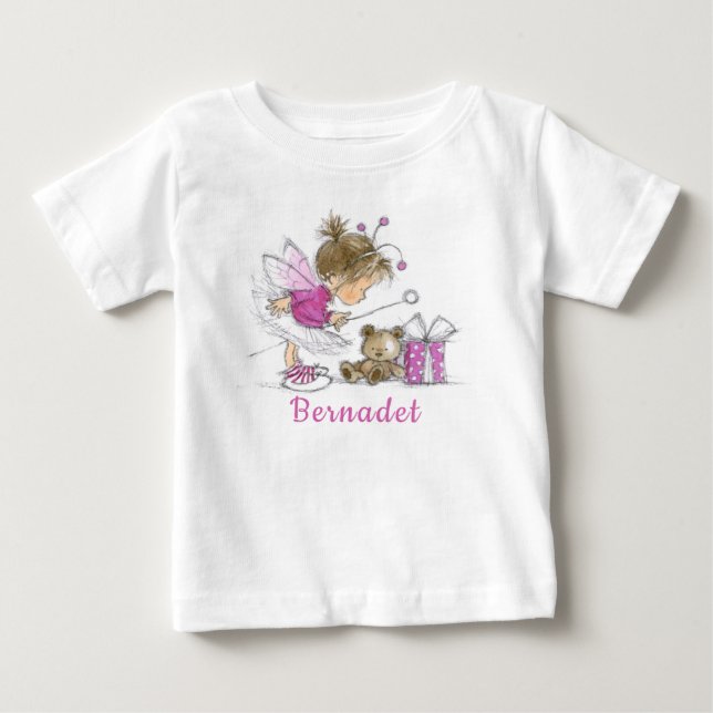 T-shirt Ballerina Fairy Baby (Devant)