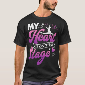 T-shirt Ballerina Fille Ballet Danse Danse 10