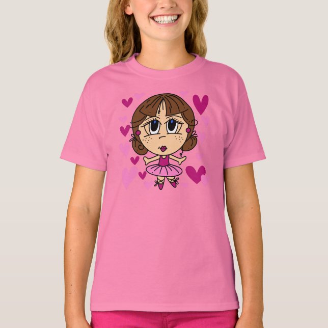 T-shirt Ballerina Girl (Devant)