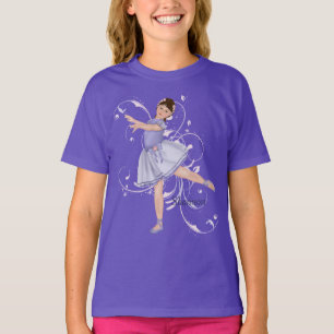 T-shirt Ballerina Girl Pastel