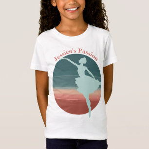 T-Shirt Ballerina personnalisée