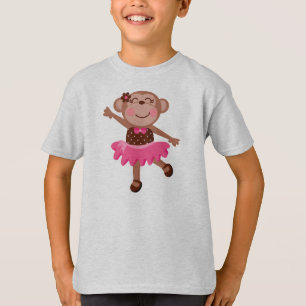 T-shirt Ballerine de singe