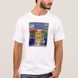 T-shirt Balles Bourbon "coup sur" la chemise en bois !