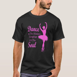 T-shirt Ballet Ballerina Dance est la langue cachée de t