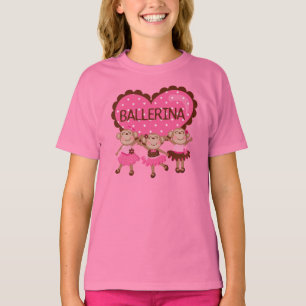 T-shirt Ballet de singe