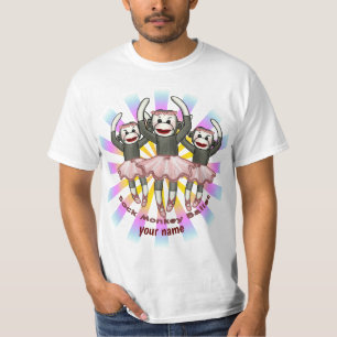 T-shirt Ballet de singe de Sock