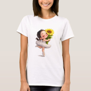 T-shirt Ballet du baiser de tournesol