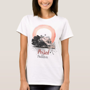 T-shirt Ballet Enso Minimaliste Poised Not Passive Ballet