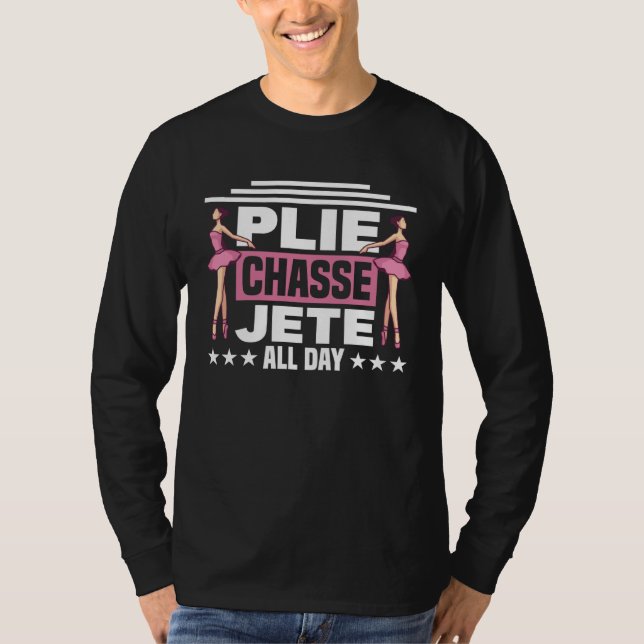 T-shirt Ballet  for Ballet dancers & ballerinas (Devant)