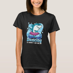 T-shirt Ballet Shark mignonne Ballerina Danseuse Ado Train