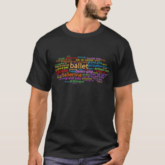 T-shirt Ballet Wordle