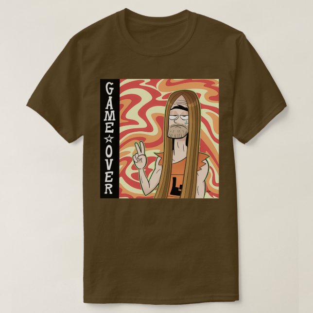 T-shirt Ballmastrz 9009 Leto Otel Game Over (Design devant)