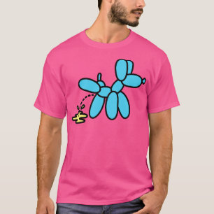 T-shirt Ballon d'artiste ballon torse balai balai balai ba
