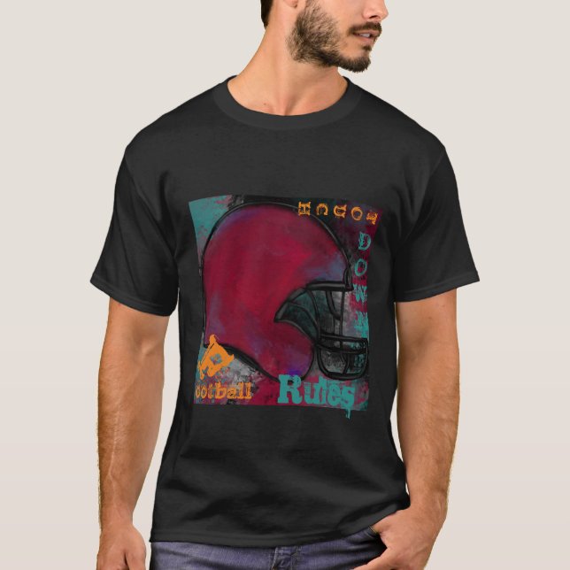 T-SHIRT BALLON DE FOOT AMÉRICAIN (Devant)