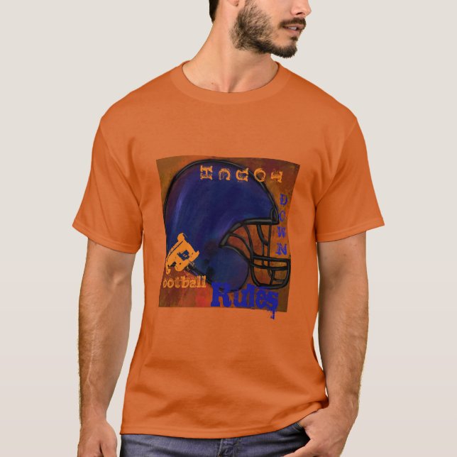 T-SHIRT BALLON DE FOOT AMÉRICAIN (Devant)