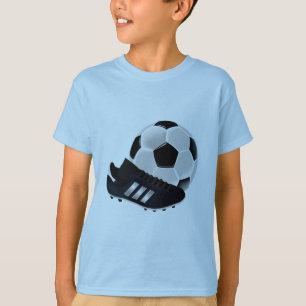 T-shirt Ballon de football de thème du football/football