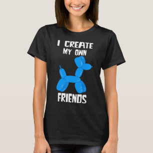 T-shirt Balloon Artiste Balloon Twister Chien Je Crée Mon 