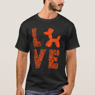 T-shirt Balloon Artiste Leopard Love Balloon Animal Ballon